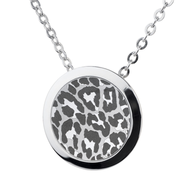 Ernstes Design, komplett Collier, Spiegelankerkette, Anhänger, AN1079, AK42C
